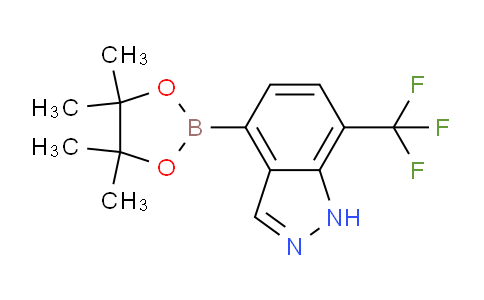 4-(4,4,5,5-tetramethyl-1,3,2-dioxaborolan-2-yl)-7-(trifluoromethyl)-1H-indazole