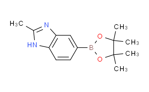 2-甲基-6-(4,4,5,5-四甲基-1,3,2-二氧杂环己硼烷-2-基)-1H-苯并[D]咪唑