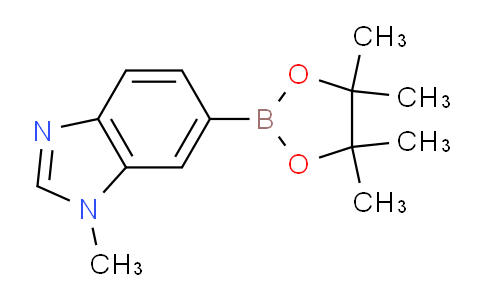 1-methyl-6-(4,4,5,5-tetramethyl-1,3,2-dioxaborolan-2-yl)-1H-benzo[d]imidazole