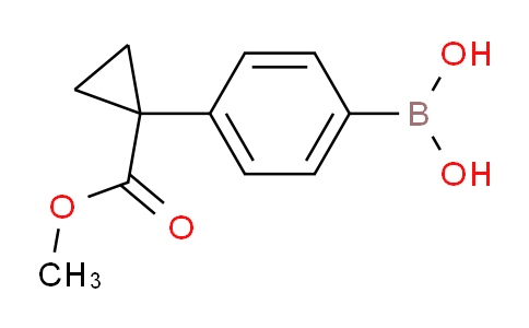 (4-(1-(methoxycarbonyl)cyclopropyl)phenyl)boronic acid