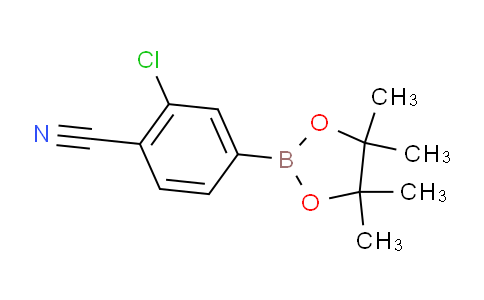 2-氯-4-(4,4,5,5-四甲基-1,3,2-二噁硼烷-2-基)苯甲腈