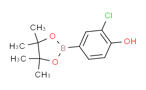 2-chloro-4-(4,4,5,5-tetramethyl-1,3,2-dioxaborolan-2-yl)phenol