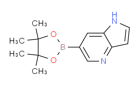 6-(4,4,5,5-tetramethyl-1,3,2-dioxaborolan-2-yl)-1H-pyrrolo[3,2-b]pyridine