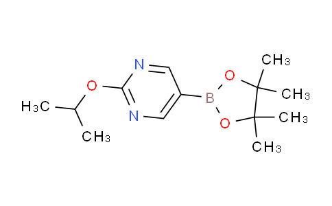 2-isopropoxy-5-(4,4,5,5-tetramethyl-1,3,2-dioxaborolan-2-yl)pyrimidine