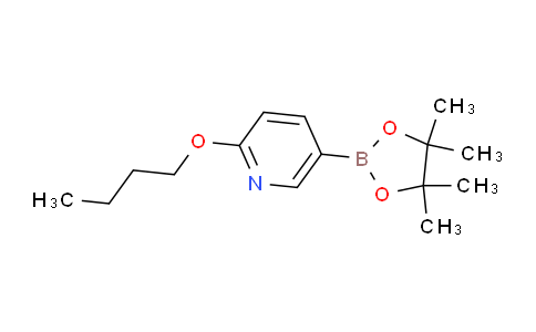 2-丁氧基-5-(4,4,5,5-四甲基-1,3,2-二氧杂环戊硼烷-2-基)吡啶