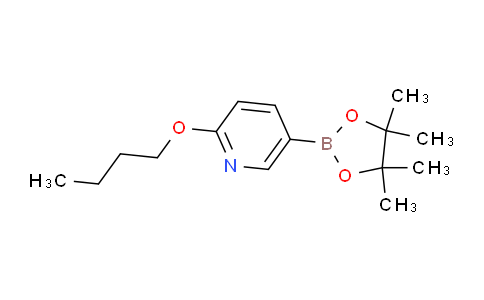 2-butoxy-5-(4,4,5,5-tetramethyl-1,3,2-dioxaborolan-2-yl)pyridine