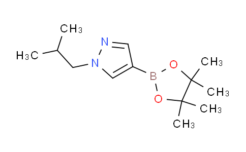 1-异丁基-4-(4,4,5,5-四甲基-1,3,2-二氧硼烷-2-基-1H-吡唑