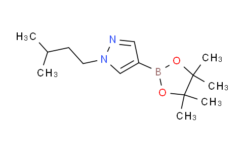 1-isopentyl-4-(4,4,5,5-tetramethyl-1,3,2-dioxaborolan-2-yl)-1H-pyrazole