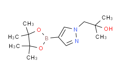 2-methyl-1-(4-(4,4,5,5-tetramethyl-1,3,2-dioxaborolan-2-yl)-1H-pyrazol-1-yl)propan-2-ol