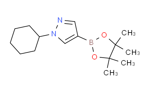 1-cyclohexyl-4-(4,4,5,5-tetramethyl-1,3,2-dioxaborolan-2-yl)-1H-pyrazole