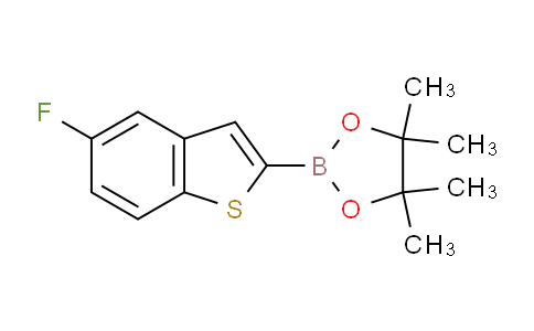 2-(5-fluorobenzo[b]thiophen-2-yl)-4,4,5,5-tetramethyl-1,3,2-dioxaborolane