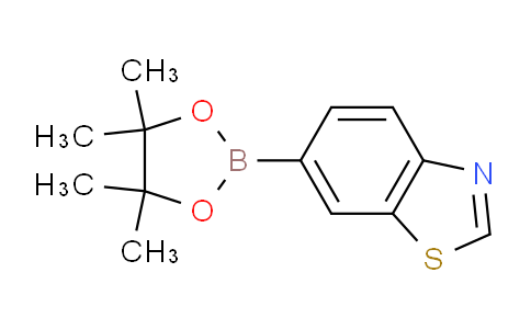 6-(4,4,5,5-tetramethyl-1,3,2-dioxaborolan-2-yl)benzo[d]thiazole