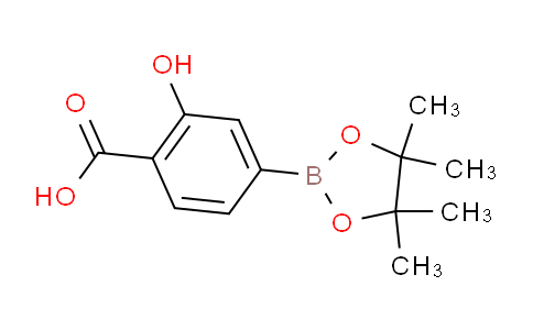 2-hydroxy-4-(4,4,5,5-tetramethyl-1,3,2-dioxaborolan-2-yl)benzoic acid