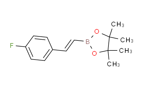 (E)-2-(4-fluorostyryl)-4,4,5,5-tetramethyl-1,3,2-dioxaborolane