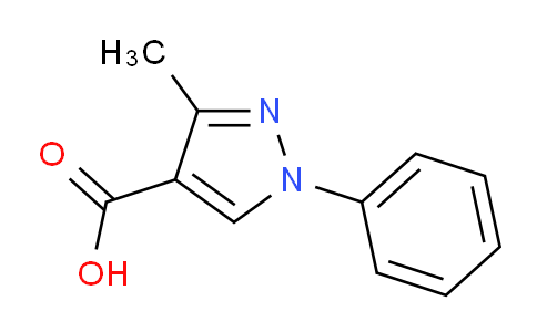 3-methyl-1-phenyl-1H-pyrazole-4-carboxylic acid