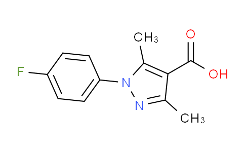 1-(4-fluorophenyl)-3,5-dimethyl-1H-pyrazole-4-carboxylic acid