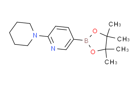 2-(piperidin-1-yl)-5-(4,4,5,5-tetramethyl-1,3,2-dioxaborolan-2-yl)pyridine