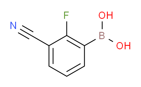 3-cyano-2-fluorophenylboronic acid