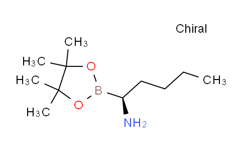 (S)-1-(4,4,5,5-tetramethyl-1,3,2-dioxaborolan-2-yl)pentan-1-amine