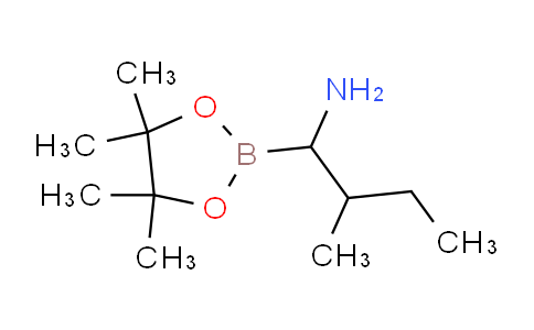 2-methyl-1-(4,4,5,5-tetramethyl-1,3,2-dioxaborolan-2-yl)butan-1-amine