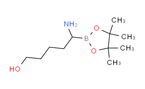 5-amino-5-(4,4,5,5-tetramethyl-1,3,2-dioxaborolan-2-yl)pentan-1-ol