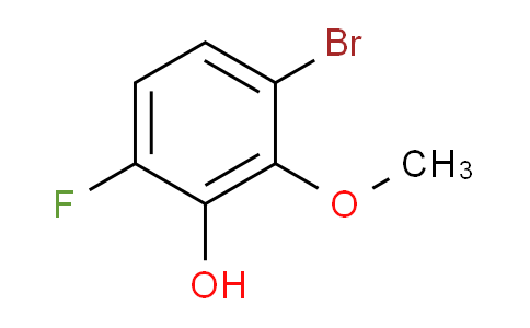 3-bromo-6-fluoro-2-methoxyphenol