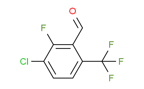 3-chloro-2-fluoro-6-(trifluoromethyl)benzaldehyde