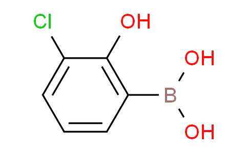 3-chloro-2-hydroxyphenylboronic acid