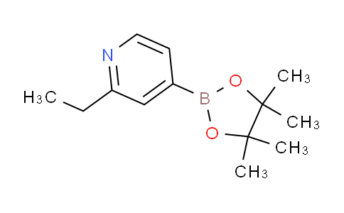 2-乙基吡啶-4-硼酸频哪醇酯化