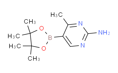 4-methyl-5-(4,4,5,5-tetramethyl-1,3,2-dioxaborolan-2-yl)pyrimidin-2-amine