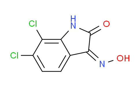 (Z)-6,7-dichloro-3-(hydroxyimino)indolin-2-one