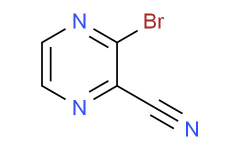 3-bromopyrazine-2-carbonitrile