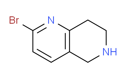 2-bromo-5,6,7,8-tetrahydro-1,6-naphthyridine