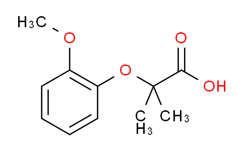 2-(2-methoxyphenoxy)-2-methylpropanoic acid