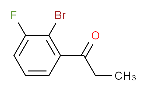 1-(2-bromo-3-fluorophenyl)propan-1-one