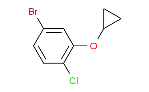 4-bromo-1-chloro-2-cyclopropoxybenzene