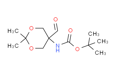 (5-甲酰基-2,2-二甲基-1,3-二氧六环-5-基)氨基甲酸叔丁酯