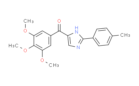 (2-p-tolyl-1H-imidazol-5-yl)(3,4,5-trimethoxyphenyl)methanone