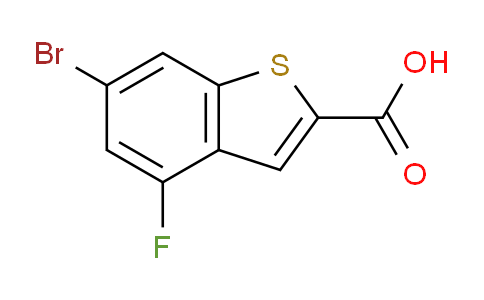 SL10254 | 826995-57-7 | 6-bromo-4-fluorobenzo[b]thiophene-2-carboxylic acid