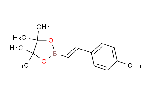 SL10401 | 149777-84-4 | (E)-4,4,5,5-tetramethyl-2-(4-methylstyryl)-1,3,2-dioxaborolane