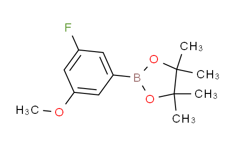 SL10641 | 1416367-00-4 | 2-(3-fluoro-5-methoxyphenyl)-4,4,5,5-tetramethyl-1,3,2-dioxaborolane