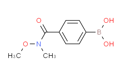 SL10736 | 179055-26-6 | 4-(methoxy(methyl)carbamoyl)phenylboronic acid