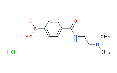 SL10768 | 850568-22-8 | 4-(2-(dimethylamino)ethylcarbamoyl)phenylboronic acid hydrochloride