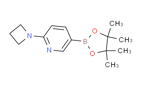 SL10823 | 1257553-70-0 | 2-(azetidin-1-yl)-5-(4,4,5,5-tetramethyl-1,3,2-dioxaborolan-2-yl)pyridine