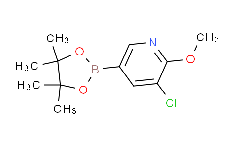 SL10851 | 1083168-91-5 | 3-chloro-2-methoxy-5-(4,4,5,5-tetramethyl-1,3,2-dioxaborolan-2-yl)pyridine