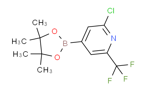 2-CHLORO-6-(TRIFLUOROMETHYL)PYRIDINE-4-BORONIC ACID PINACOL ESTER | CAS No. 1218790-05-6