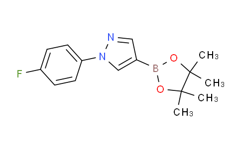 SL10895 | 1373918-57-0 | 1-(4-fluorophenyl)-4-(4,4,5,5-tetramethyl-1,3,2-dioxaborolan-2-yl)-1H-pyrazole