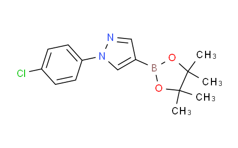 SL10896 | 1402174-37-1 | 1-(4-chlorophenyl)-4-(4,4,5,5-tetramethyl-1,3,2-dioxaborolan-2-yl)-1H-pyrazole