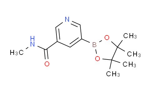 SL10926 | 1218791-25-3 | 5-(N-METHYLCARBAMOYL)PYRIDINE-3-BORONIC ACID, PINACOL ESTER