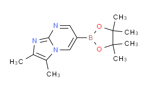 SL10956 | 1111638-08-4 | 2,3-dimethyl-6-(4,4,5,5-tetramethyl-1,3,2-dioxaborolan-2-yl)imidazo[1,2-a]pyrimidine